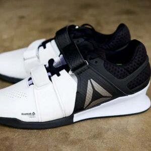 Reebok Legacy Lifter Black White BD1793 Weightlifting Shoes 22mm Men’s 10.5